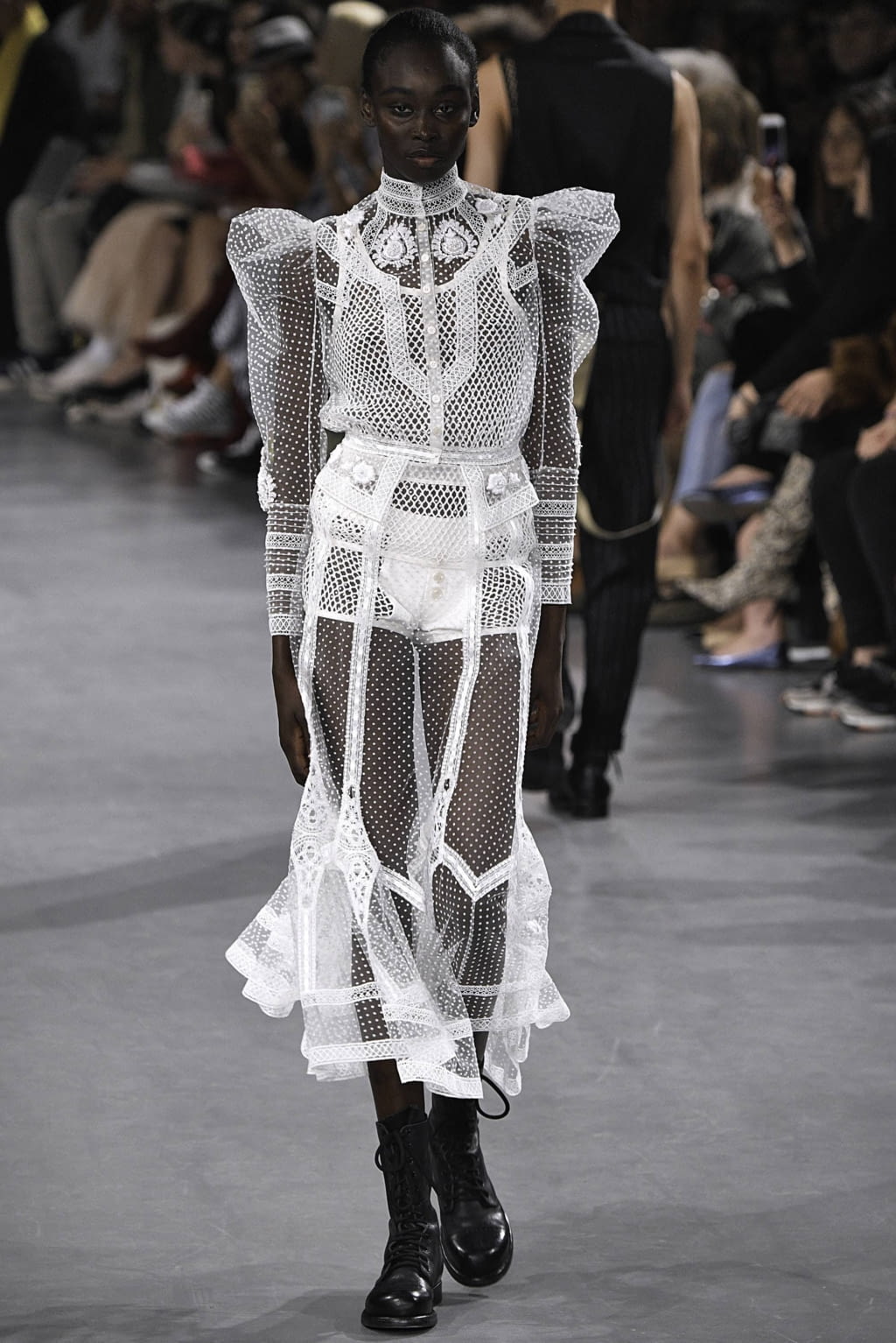 Fashion Week Paris Spring/Summer 2019 look 13 from the John Galliano collection womenswear
