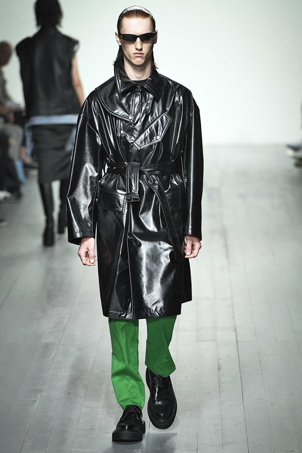 Fashion Week London Spring/Summer 2019 look 11 from the John Lawrence Sullivan collection menswear