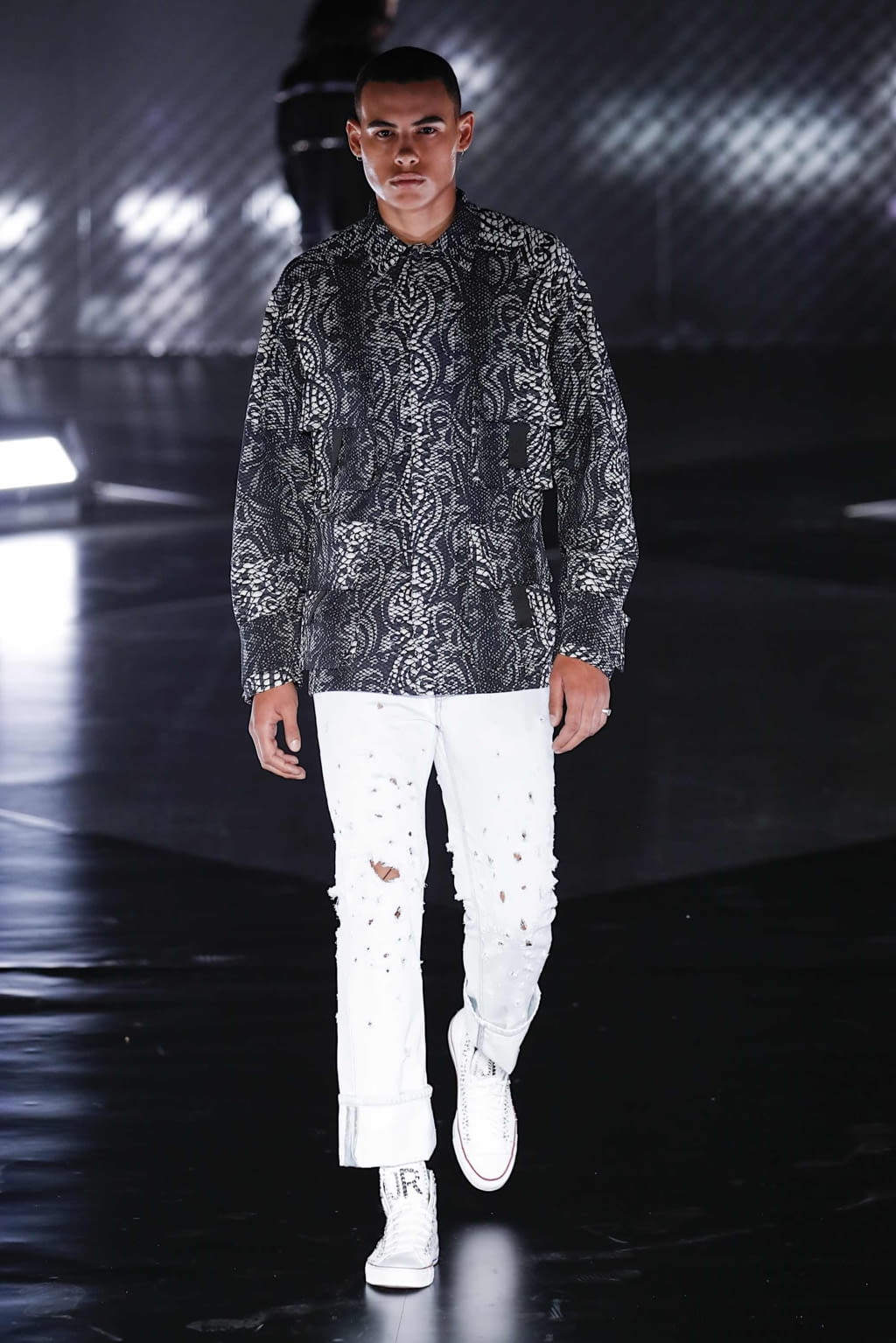 Fashion Week Milan Spring/Summer 2020 look 19 from the John Richmond collection menswear