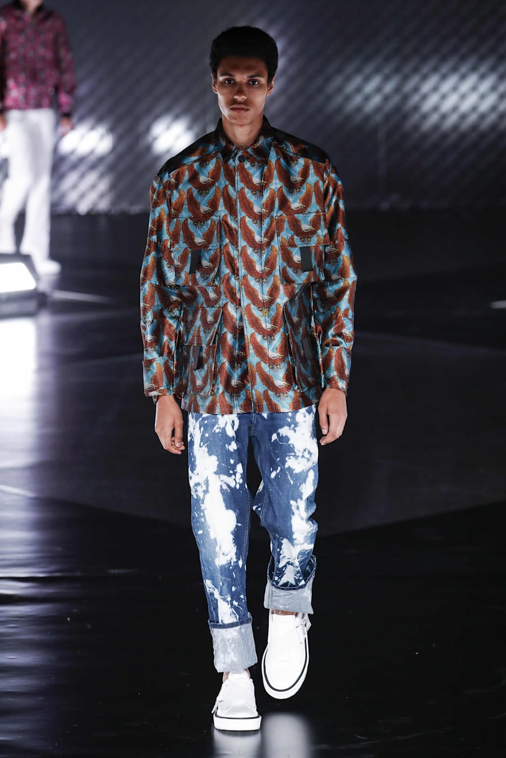Fashion Week Milan Spring/Summer 2020 look 35 from the John Richmond collection menswear