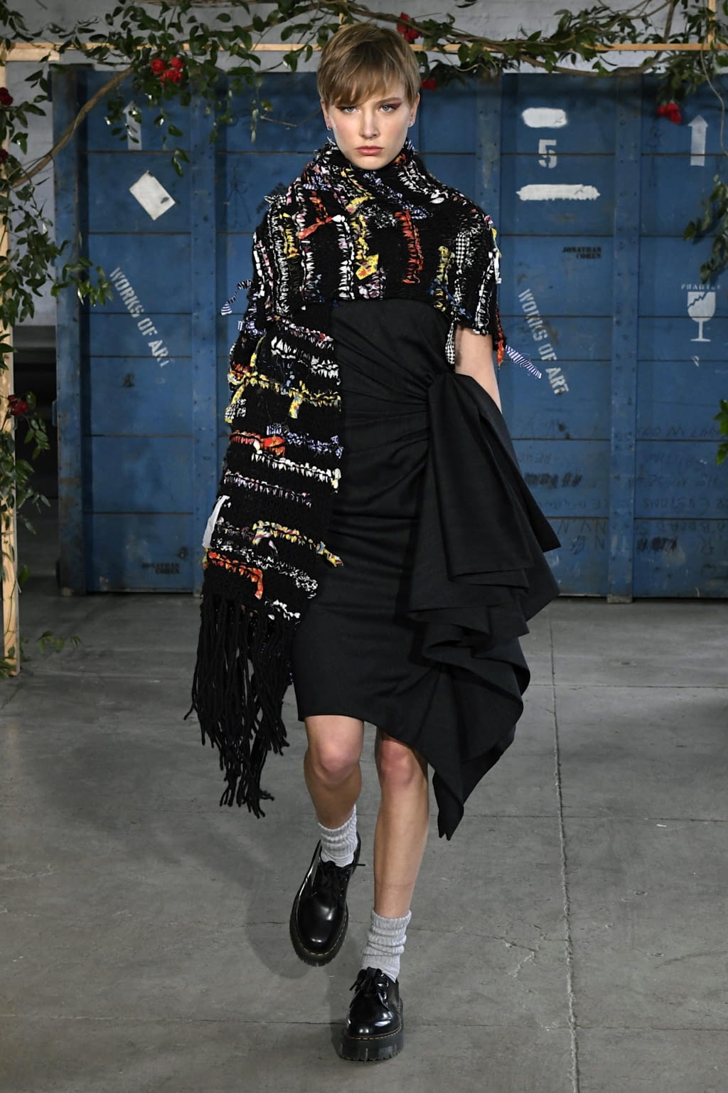 Fashion Week New York Fall/Winter 2020 look 1 de la collection Jonathan Cohen womenswear