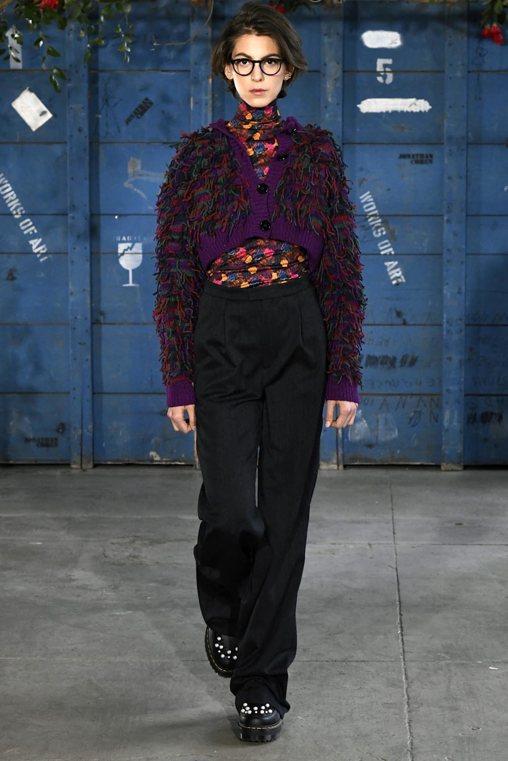 Fashion Week New York Fall/Winter 2020 look 7 de la collection Jonathan Cohen womenswear