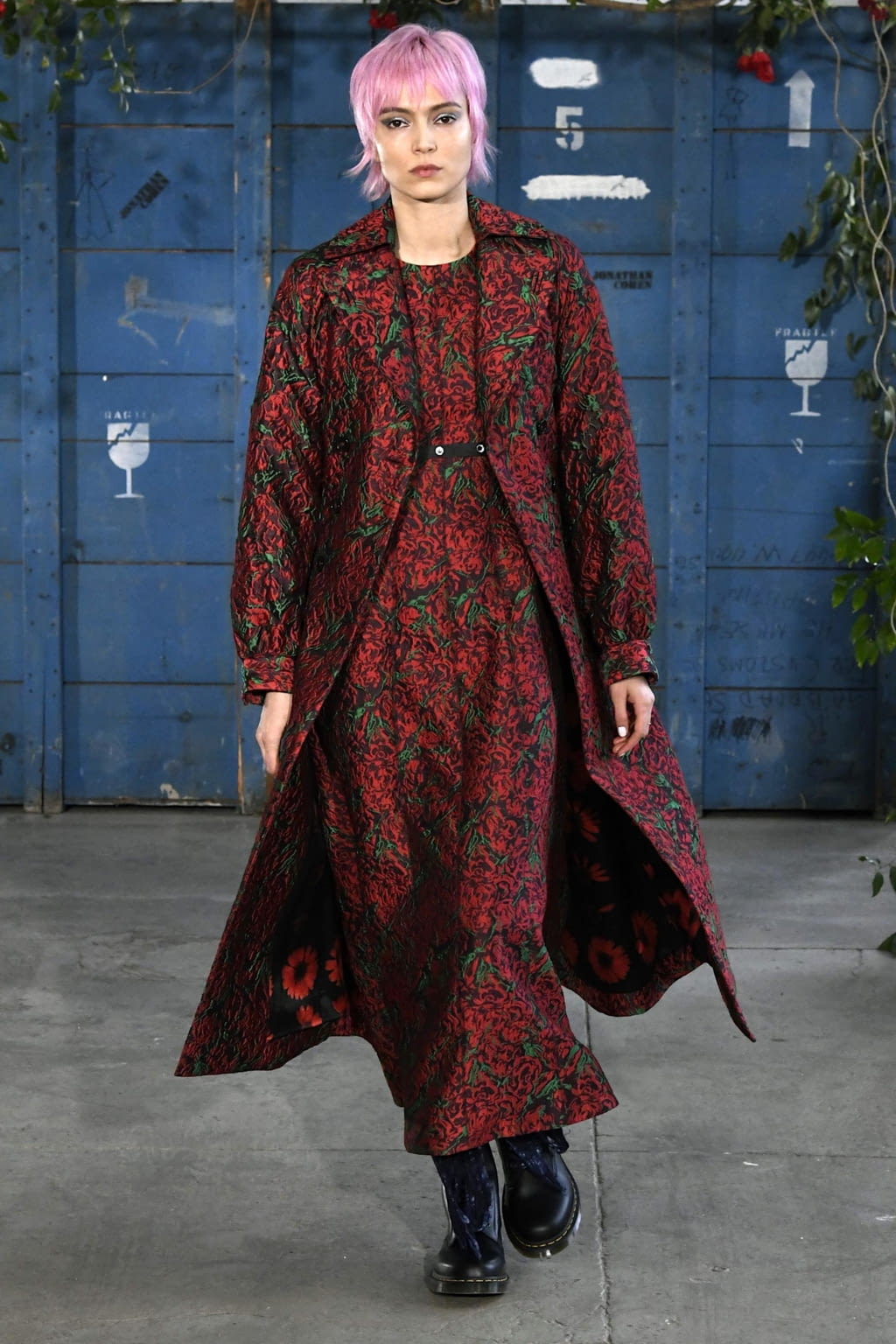 Fashion Week New York Fall/Winter 2020 look 11 from the Jonathan Cohen collection womenswear