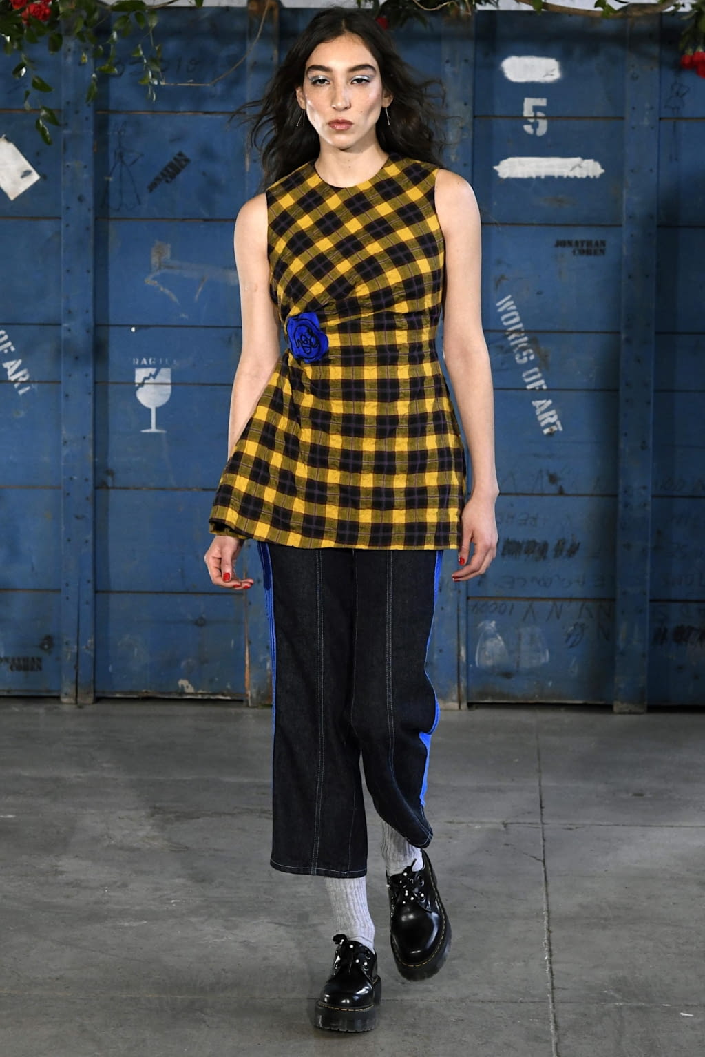 Fashion Week New York Fall/Winter 2020 look 12 de la collection Jonathan Cohen womenswear