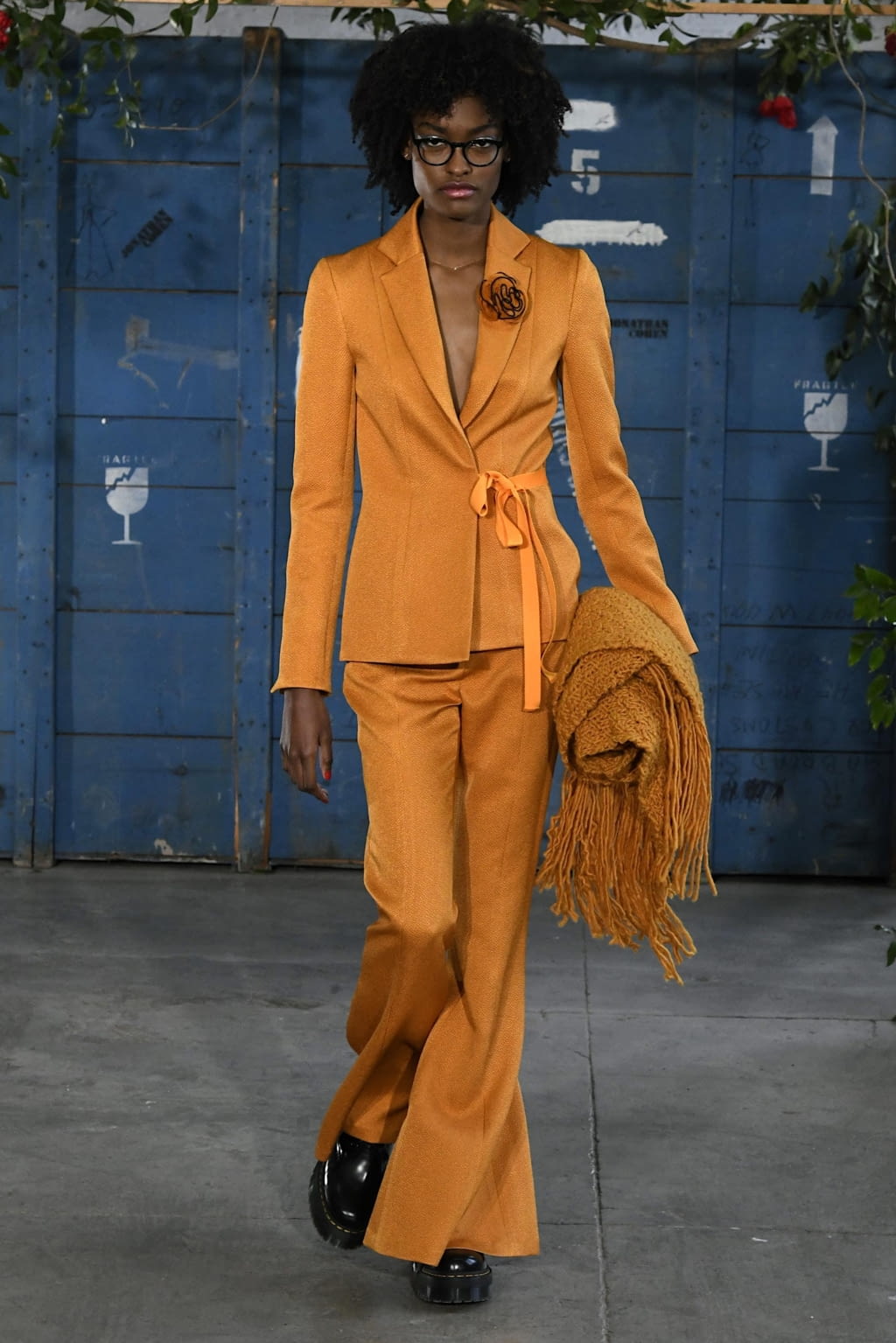 Fashion Week New York Fall/Winter 2020 look 15 de la collection Jonathan Cohen womenswear