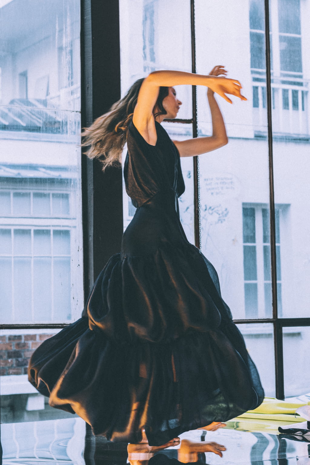 Fashion Week Paris Fall/Winter 2017 look 4 de la collection Maison Rabih Kayrouz couture