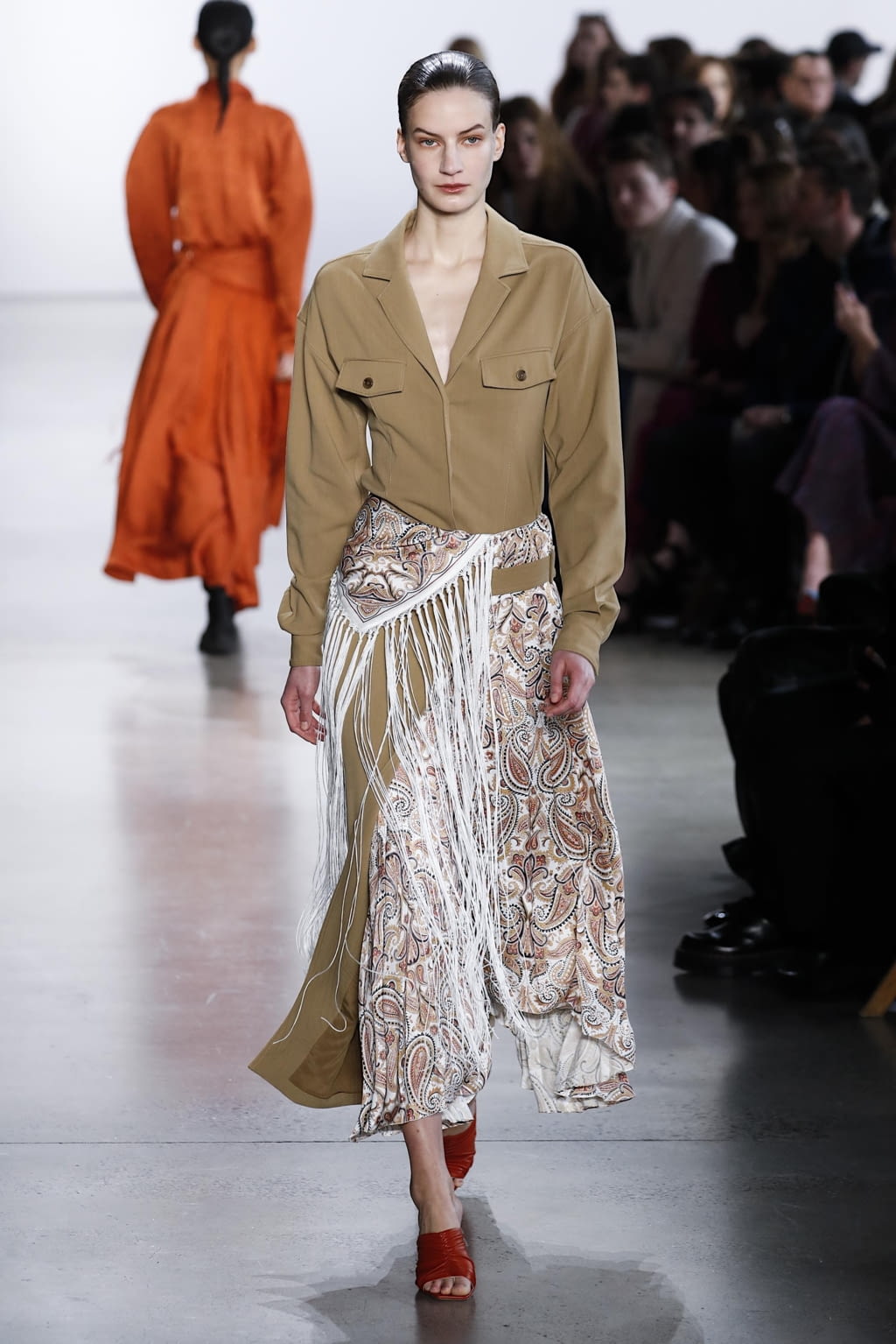 Fashion Week New York Fall/Winter 2020 look 26 from the Simkhai collection womenswear
