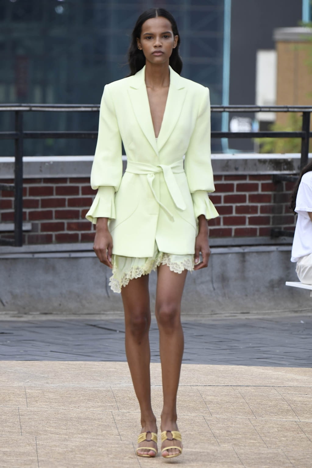 Fashion Week New York Spring/Summer 2020 look 1 from the Simkhai collection womenswear