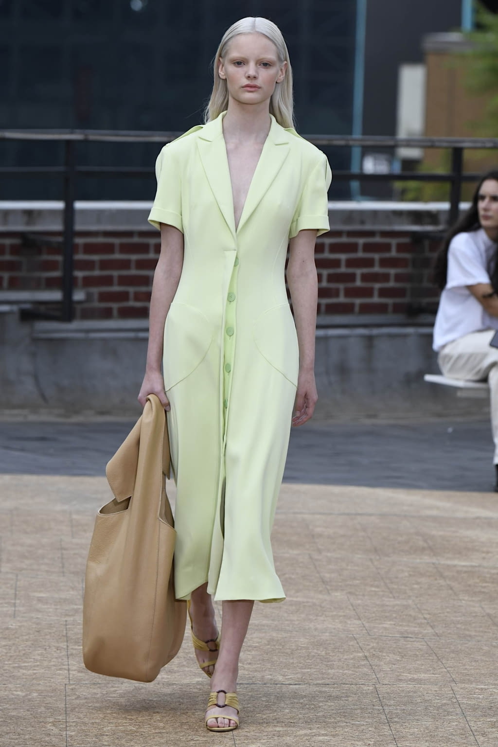 Fashion Week New York Spring/Summer 2020 look 10 from the Simkhai collection womenswear