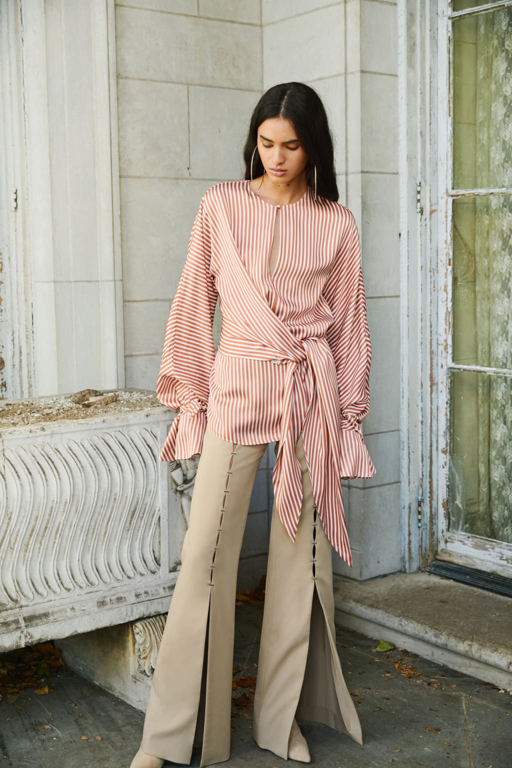 Fashion Week New York Pre-Fall 2018 look 12 from the Simkhai collection womenswear