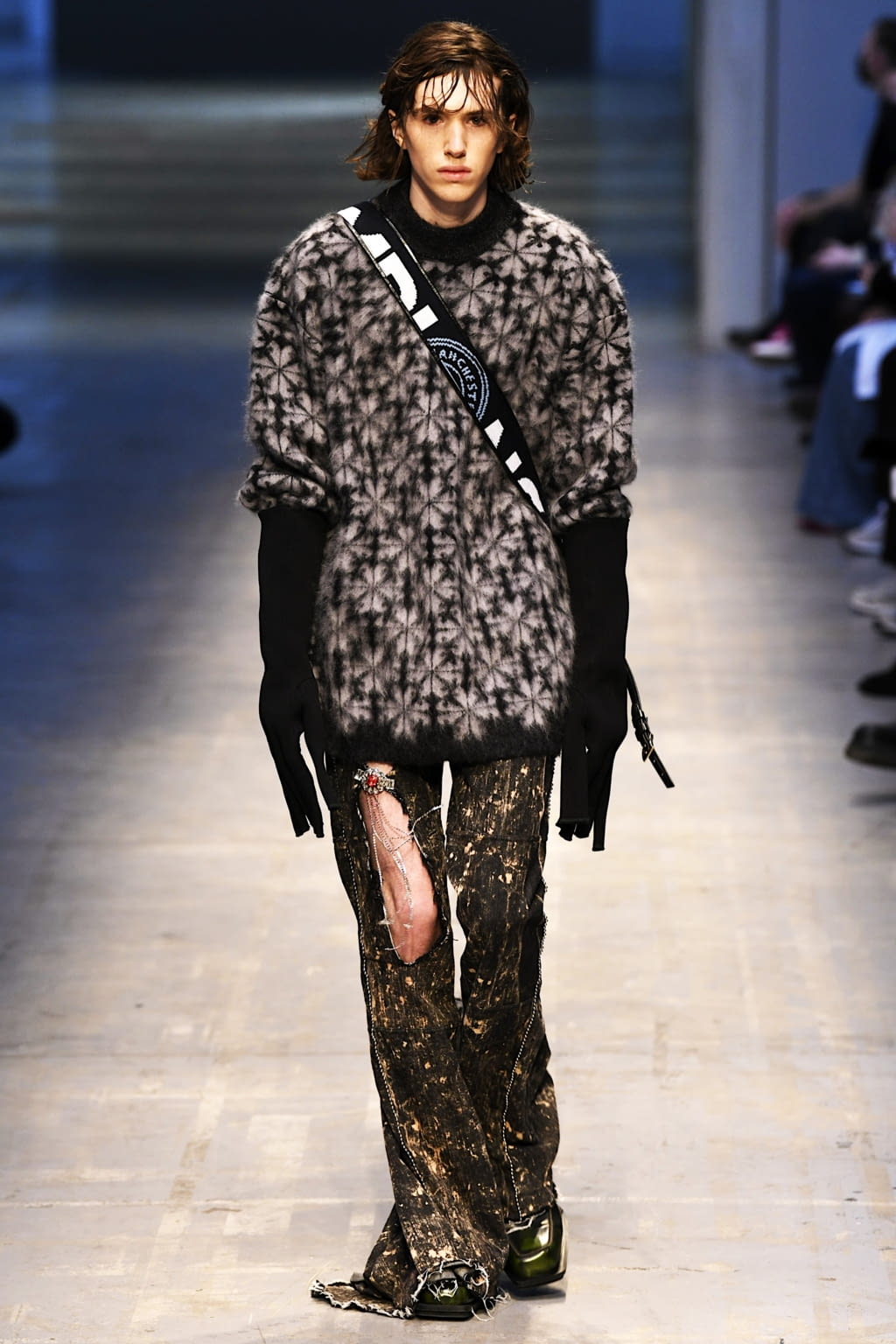 Fashion Week Milan Fall/Winter 2022 look 20 from the Jordanluca collection 男装