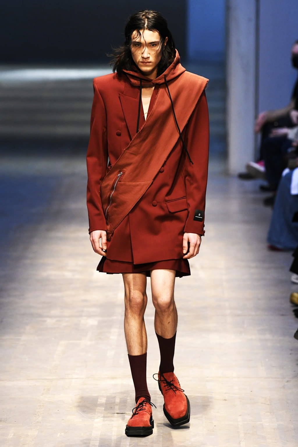 Fashion Week Milan Fall/Winter 2022 look 33 from the Jordanluca collection menswear