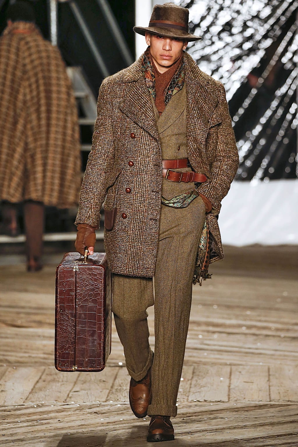 Fashion Week New York Fall/Winter 2019 look 6 from the Joseph Abboud collection menswear
