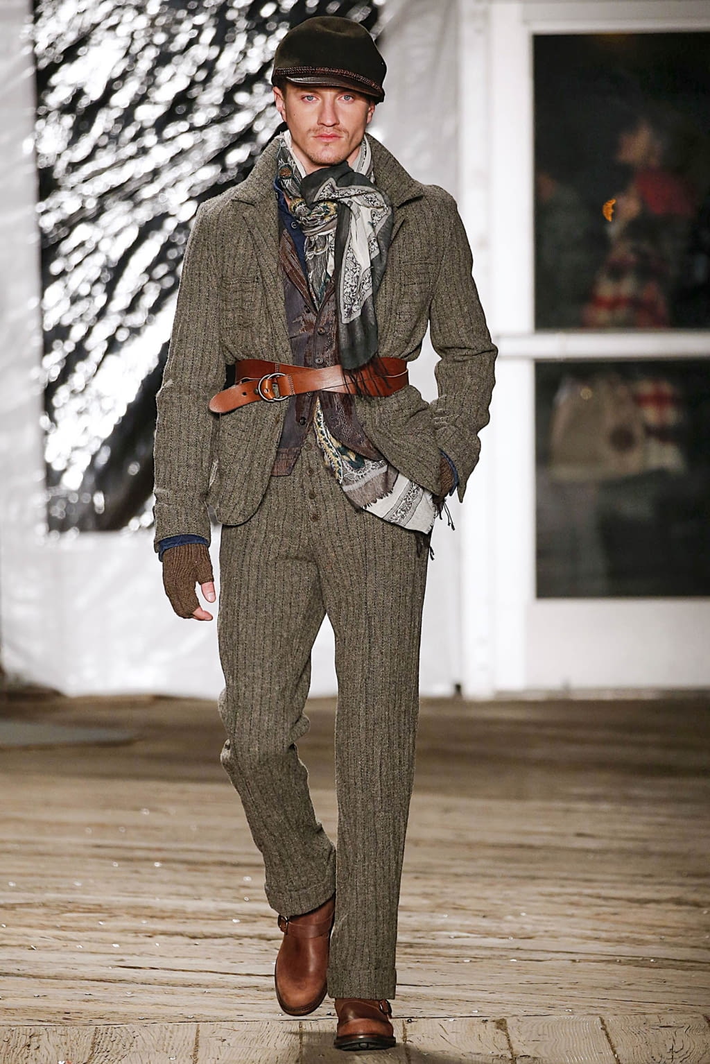 Fashion Week New York Fall/Winter 2019 look 36 from the Joseph Abboud collection menswear