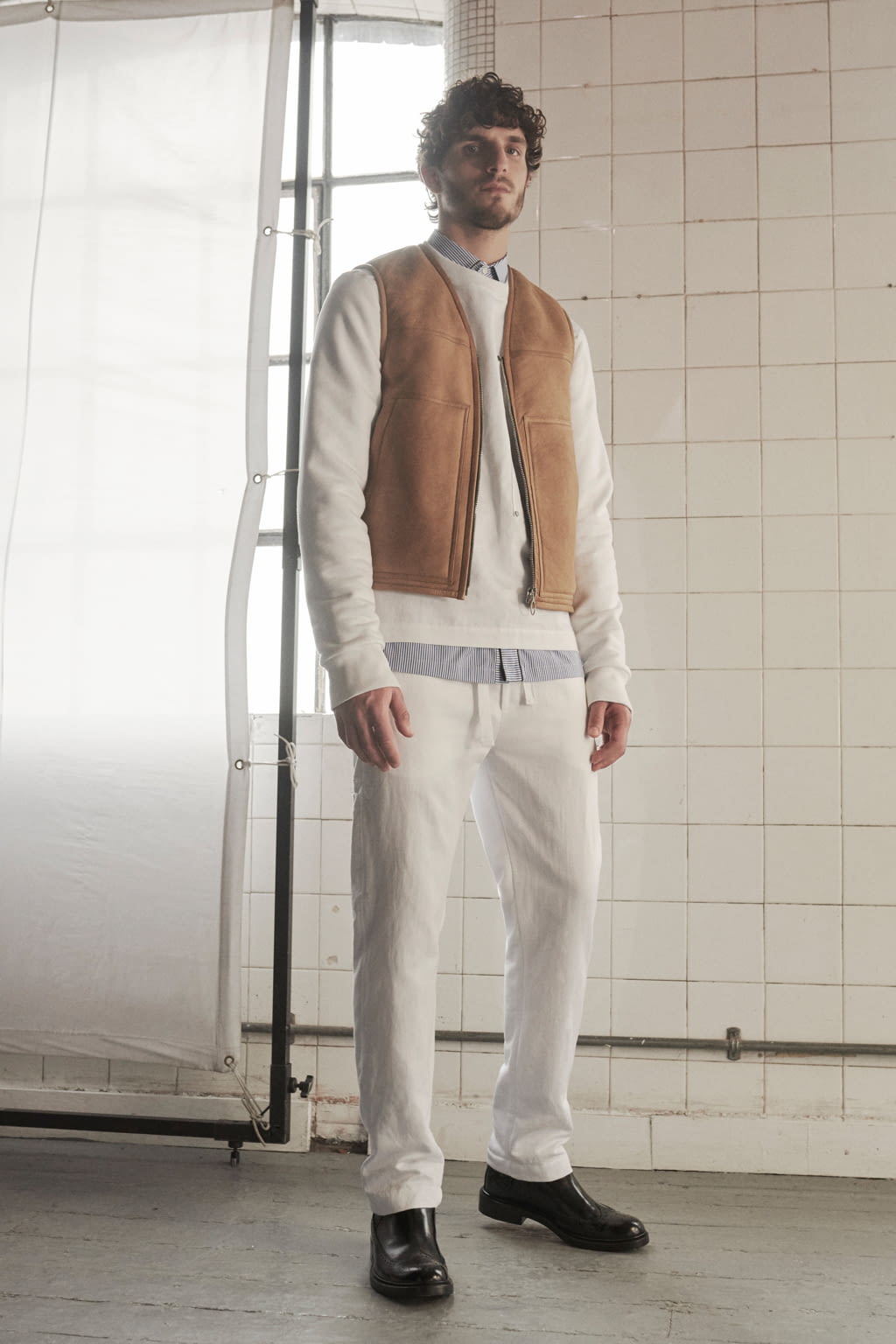 Fashion Week London Spring/Summer 2017 look 15 from the Joseph collection menswear