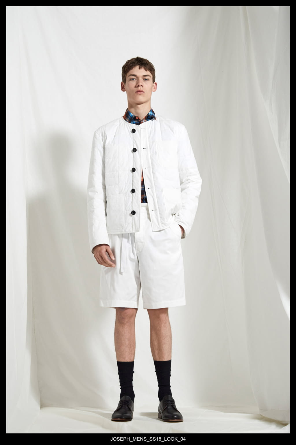 Fashion Week London Spring/Summer 2018 look 4 de la collection Joseph menswear