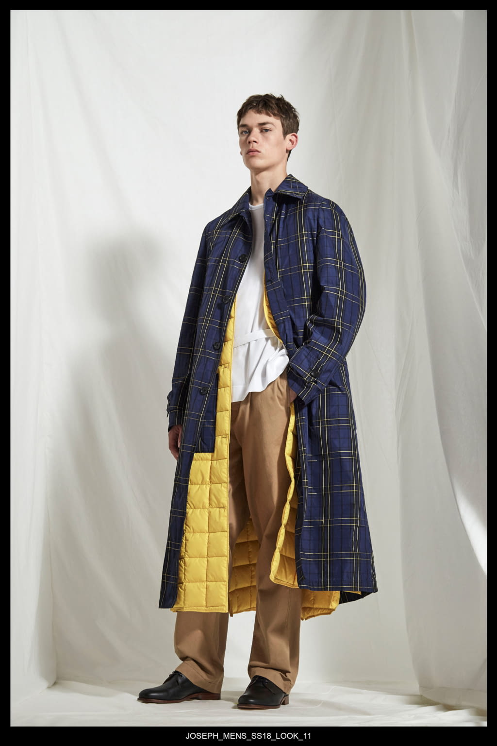 Fashion Week London Spring/Summer 2018 look 11 from the Joseph collection menswear