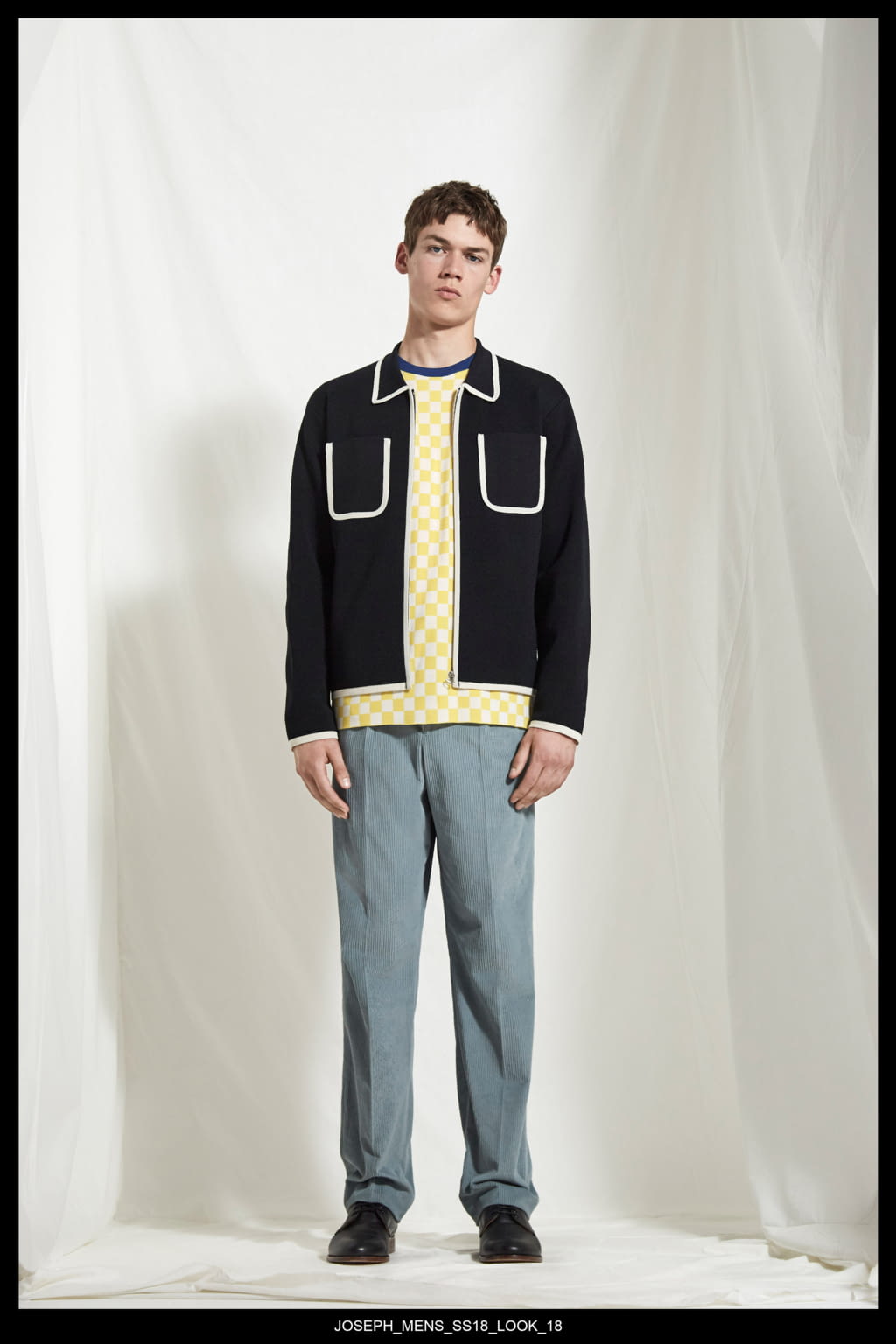 Fashion Week London Spring/Summer 2018 look 18 from the Joseph collection menswear
