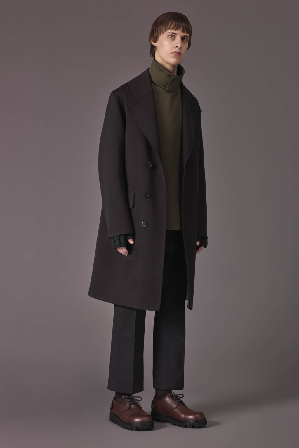 Fashion Week Milan Fall/Winter 2017 look 7 from the Jil Sander collection 男装