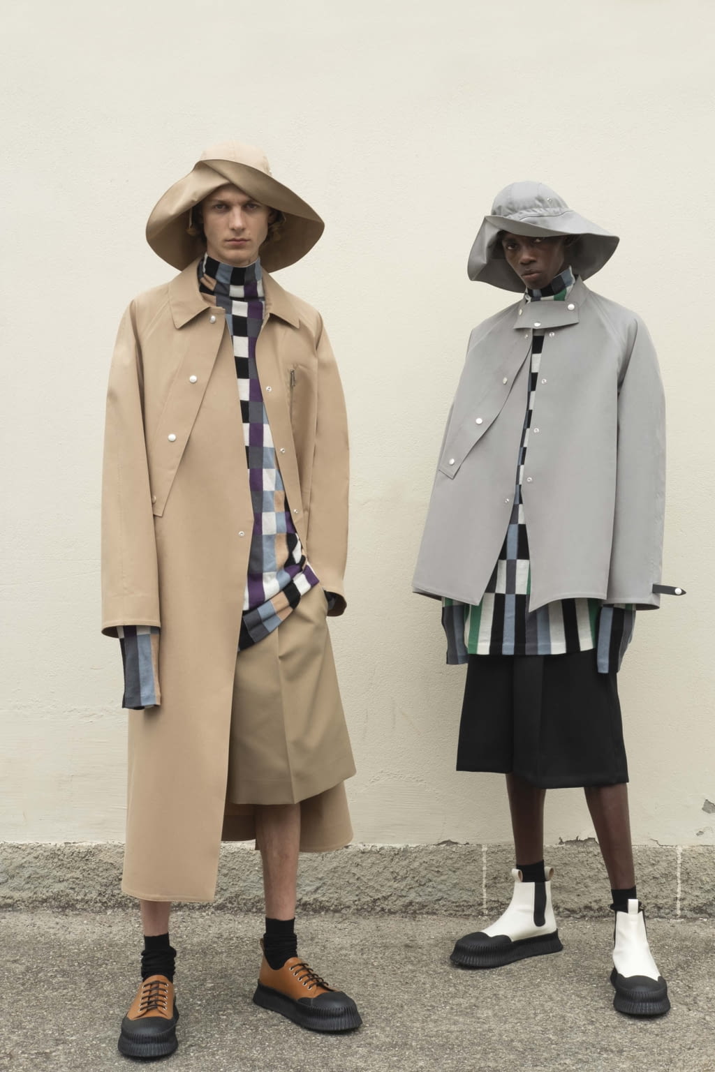 Fashion Week Paris Spring/Summer 2019 look 19 from the Jil Sander collection menswear