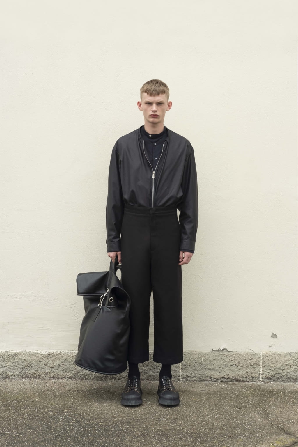 Fashion Week Paris Spring/Summer 2019 look 5 from the Jil Sander collection menswear