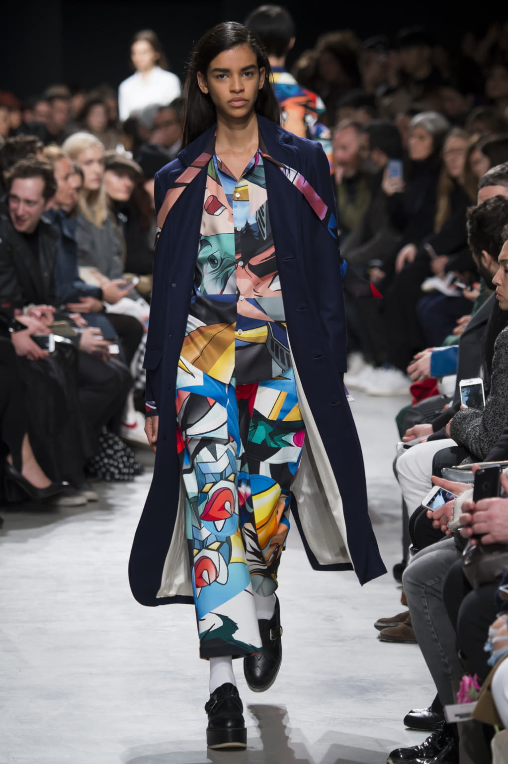 Fashion Week Paris Fall/Winter 2016 look 23 de la collection Julien David womenswear