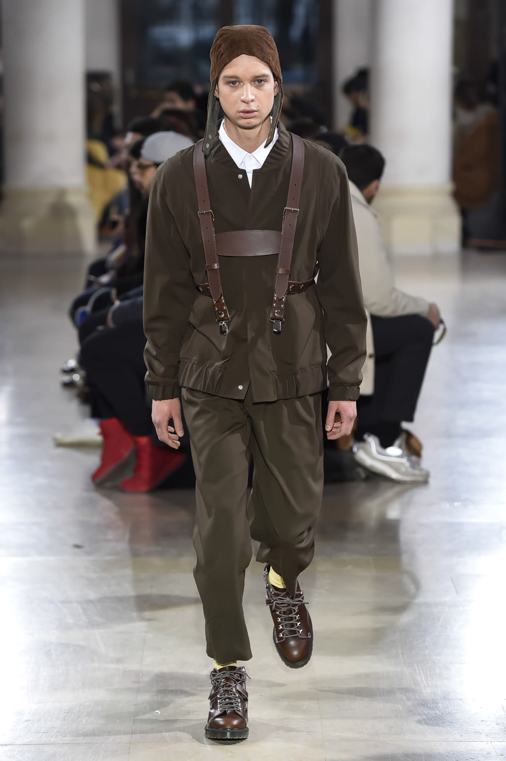 Fashion Week Paris Fall/Winter 2017 look 3 from the Julien David collection 男装