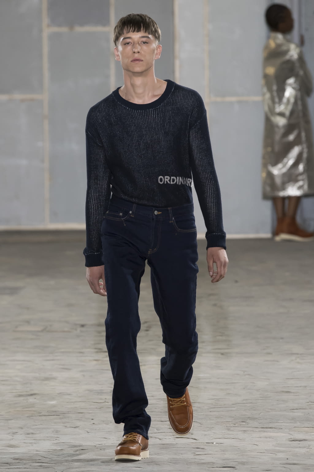 Fashion Week Paris Spring/Summer 2018 look 4 from the Julien David collection menswear