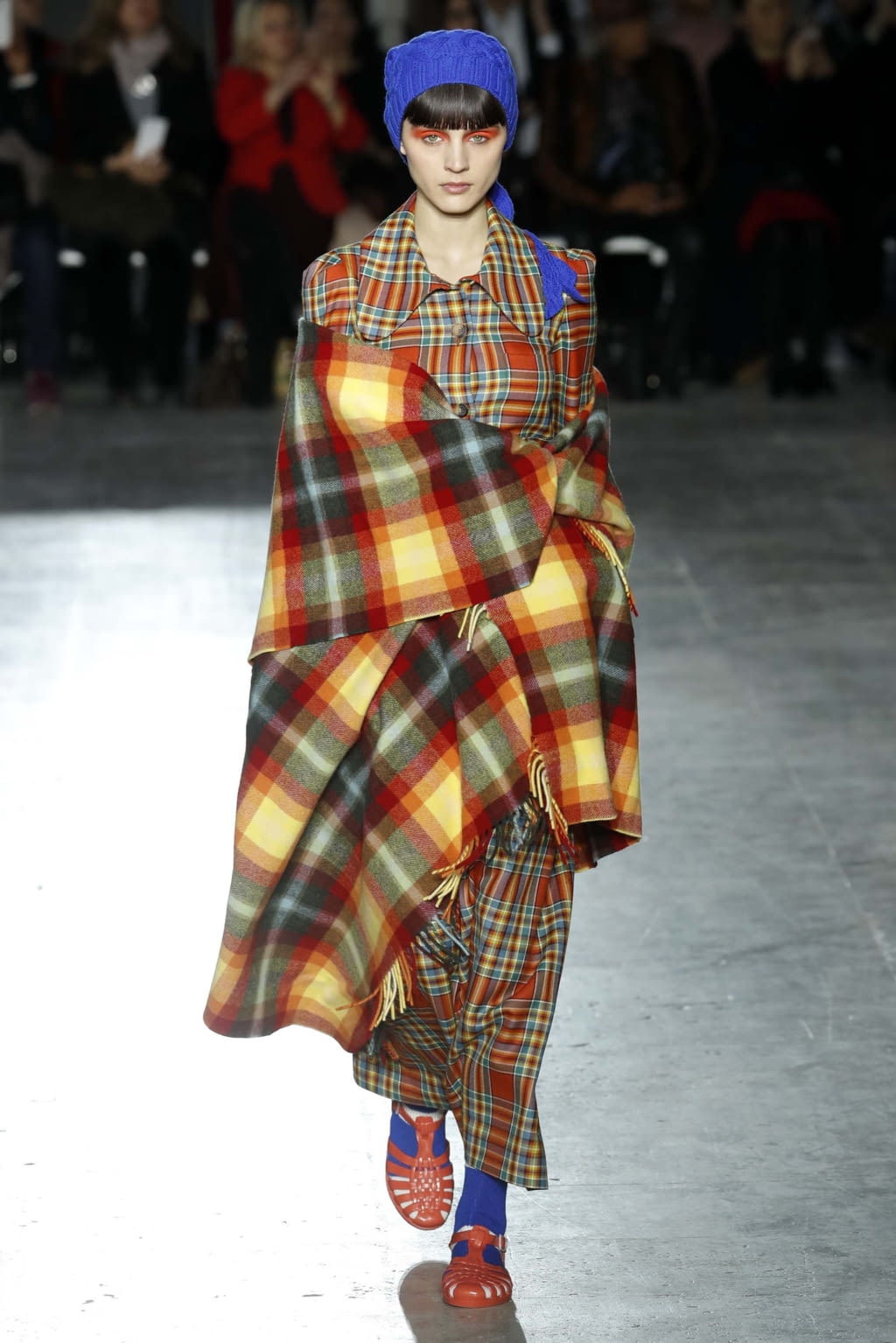 Fashion Week Paris Fall/Winter 2018 look 7 de la collection Junko Shimada womenswear
