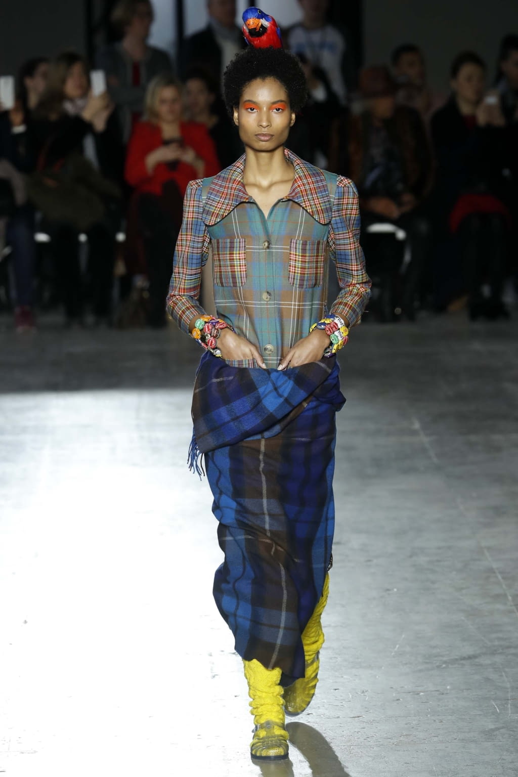 Fashion Week Paris Fall/Winter 2018 look 6 from the Junko Shimada collection womenswear