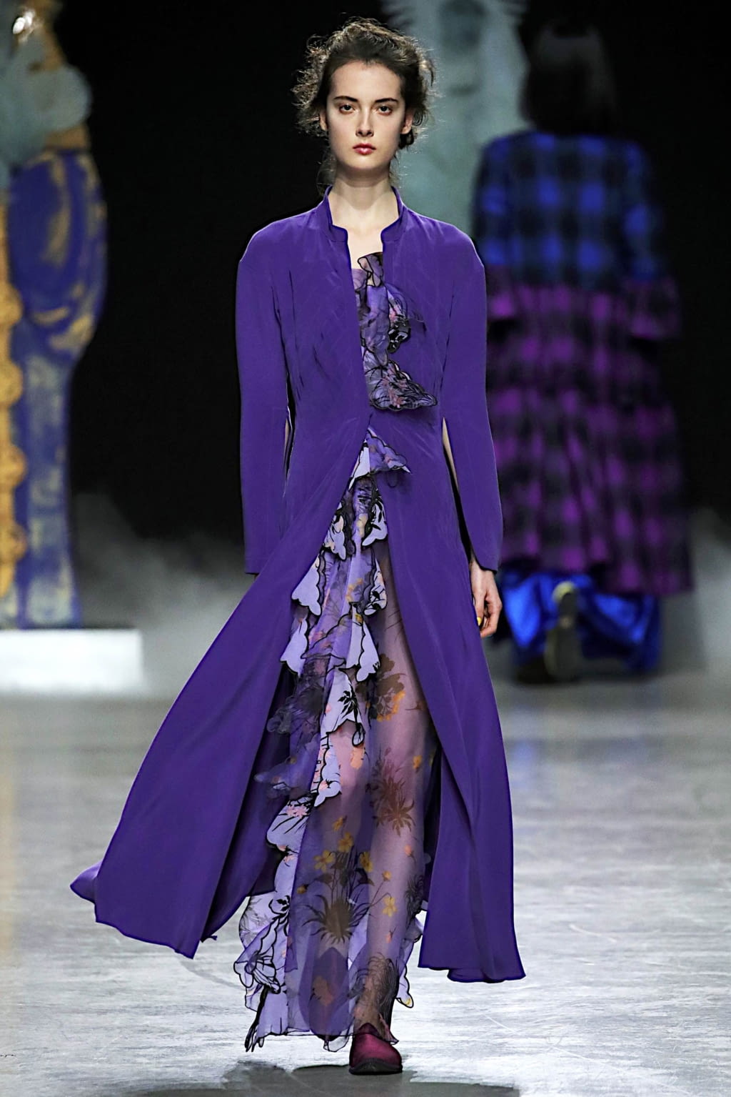 Fashion Week Paris Fall/Winter 2020 look 12 from the Junko Shimada collection womenswear