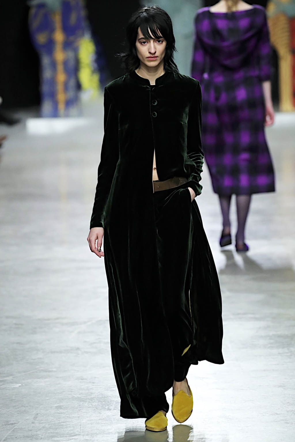 Fashion Week Paris Fall/Winter 2020 look 19 de la collection Junko Shimada womenswear