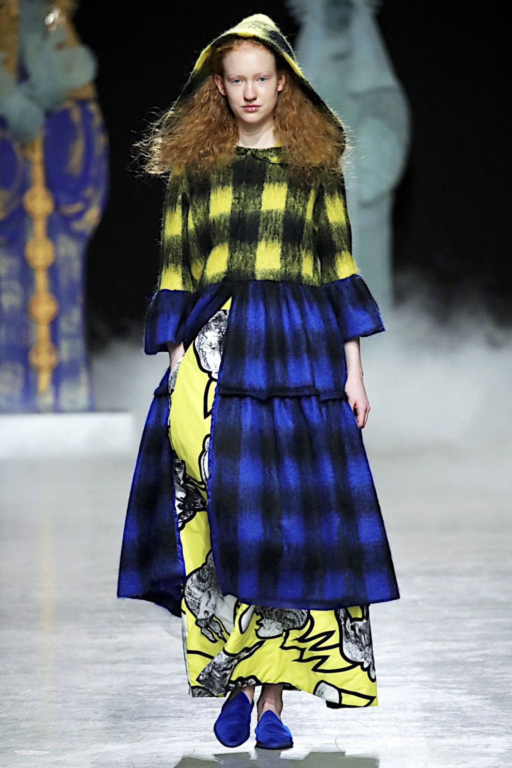 Fashion Week Paris Fall/Winter 2020 look 21 from the Junko Shimada collection womenswear