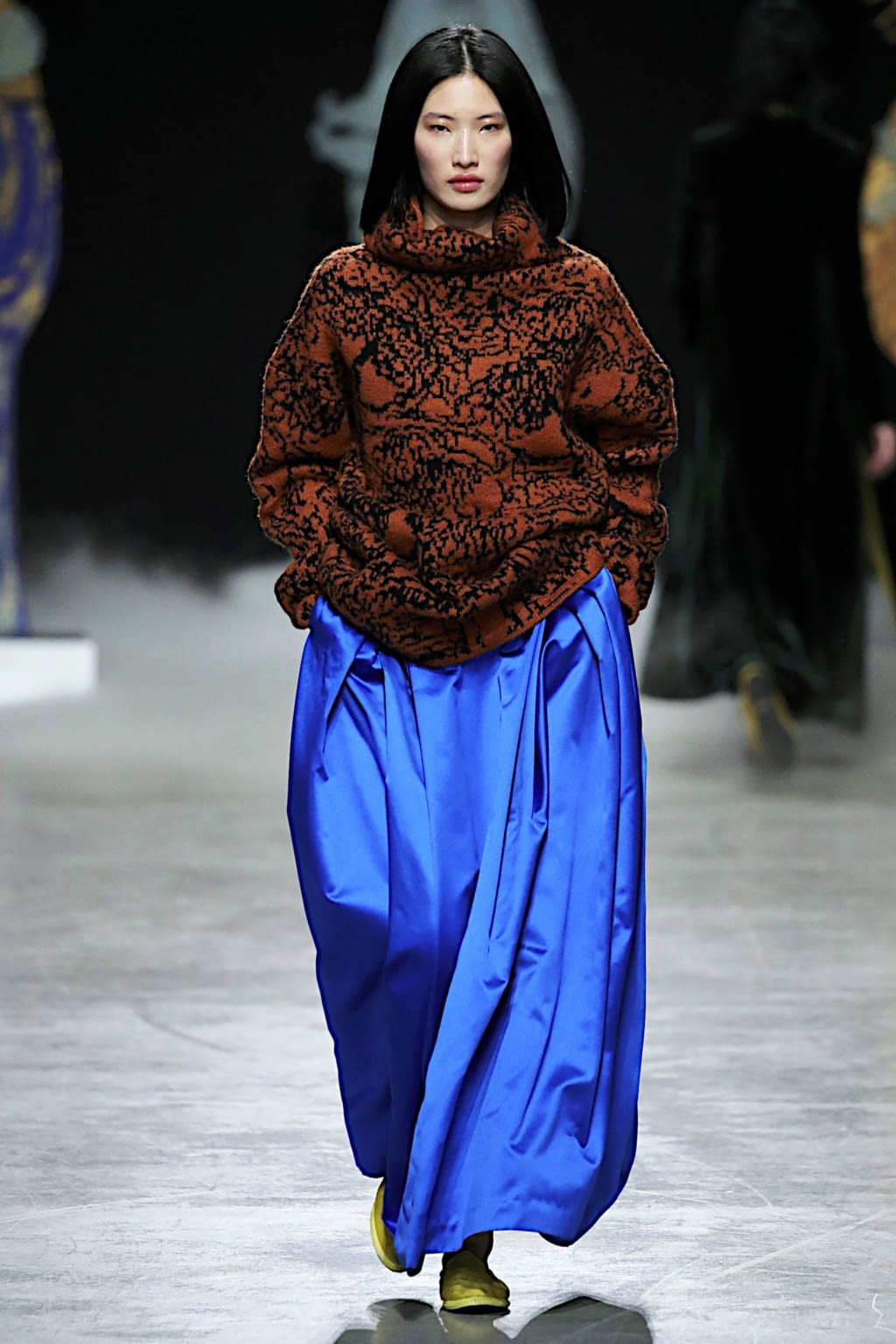 Fashion Week Paris Fall/Winter 2020 look 20 from the Junko Shimada collection womenswear