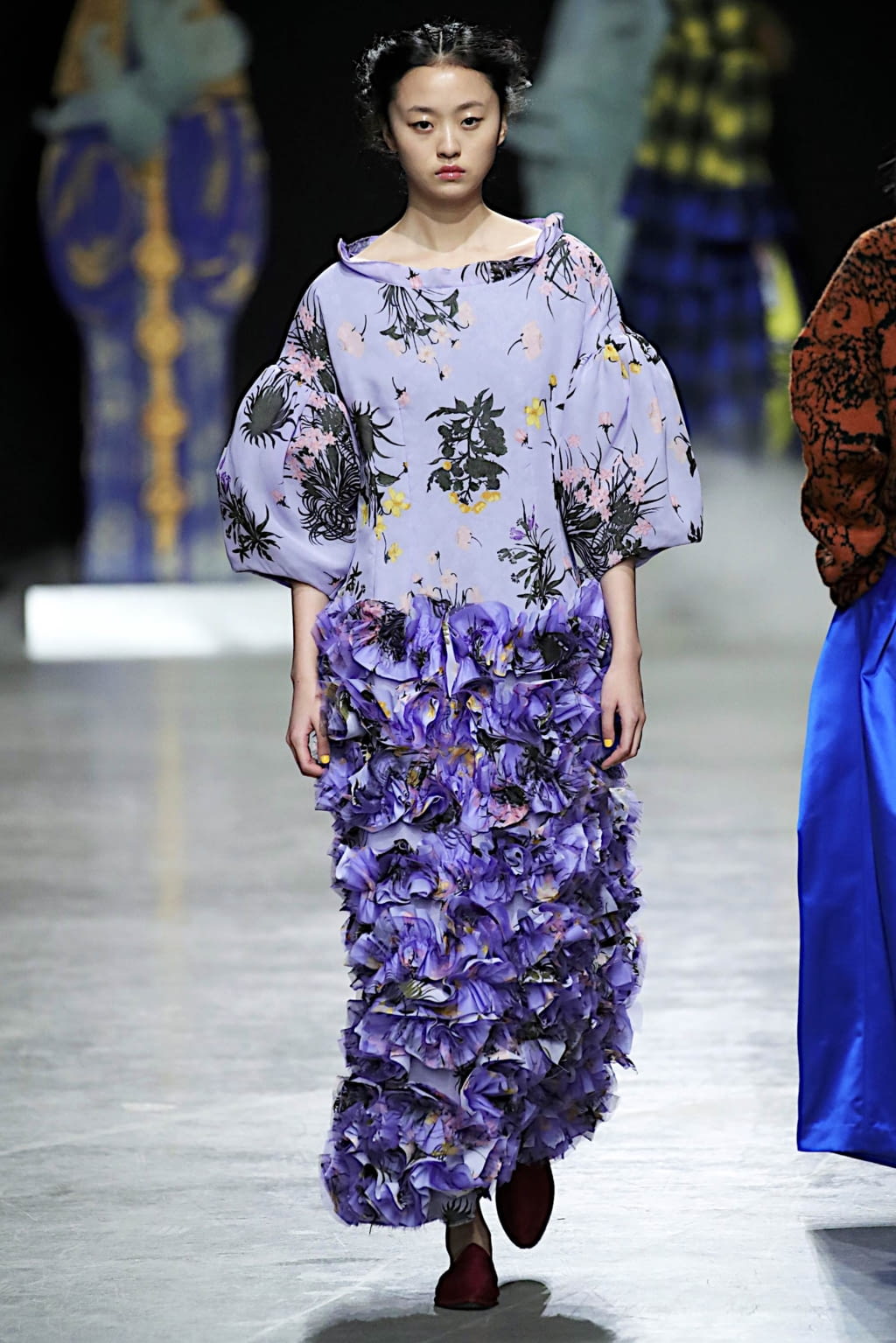 Fashion Week Paris Fall/Winter 2020 look 22 from the Junko Shimada collection womenswear