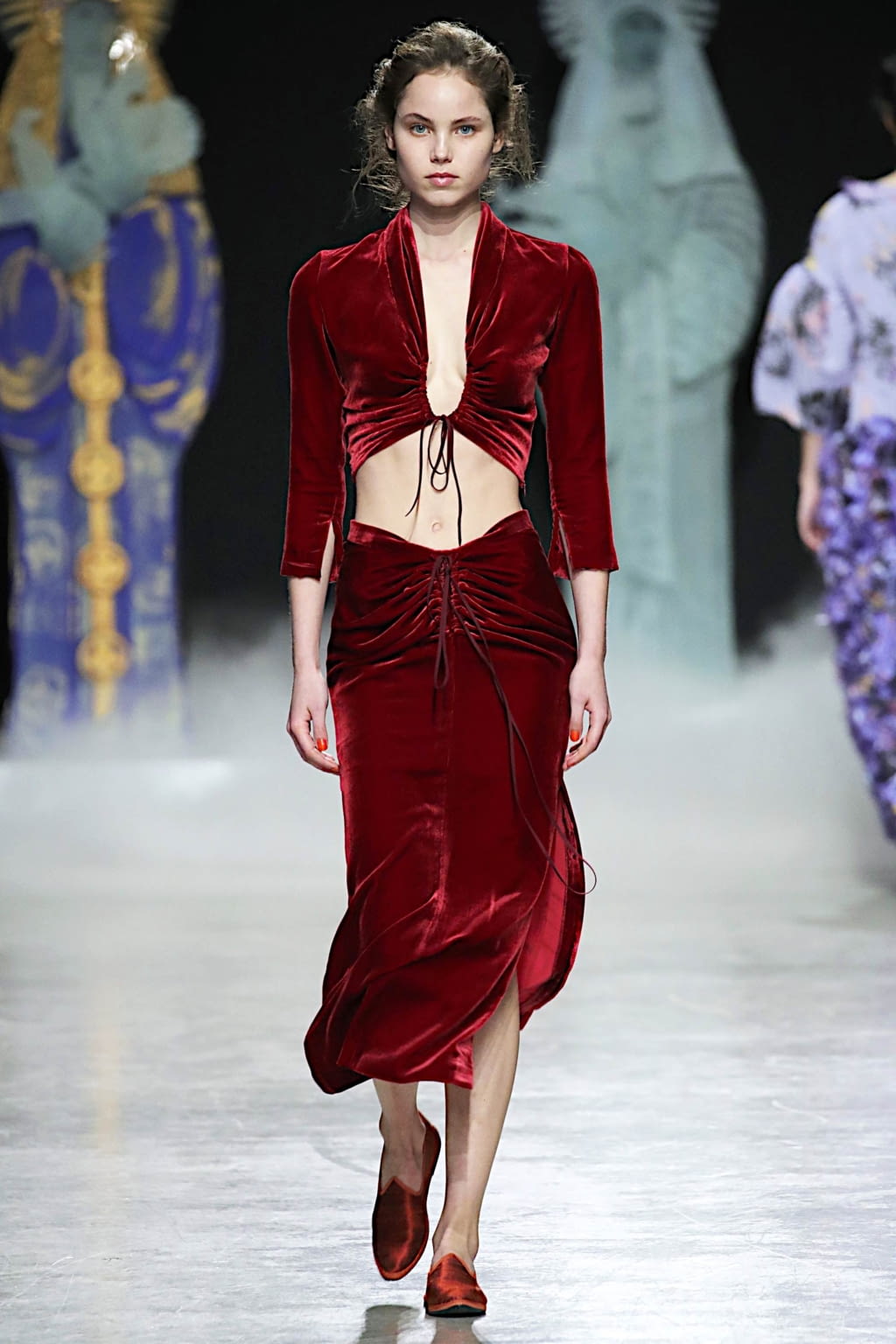 Fashion Week Paris Fall/Winter 2020 look 24 from the Junko Shimada collection womenswear