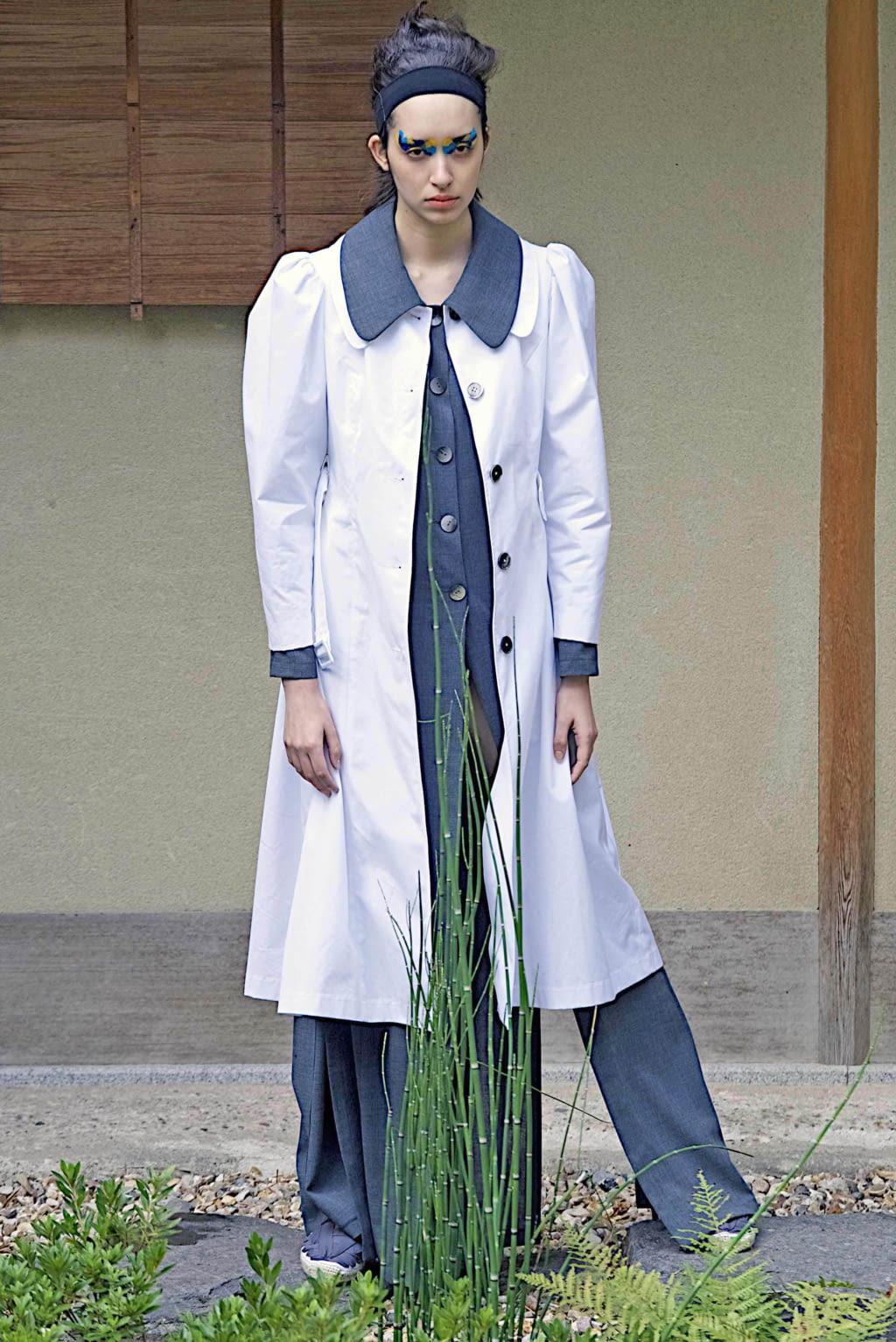 Fashion Week Paris Spring/Summer 2020 look 1 de la collection Junko Shimada womenswear