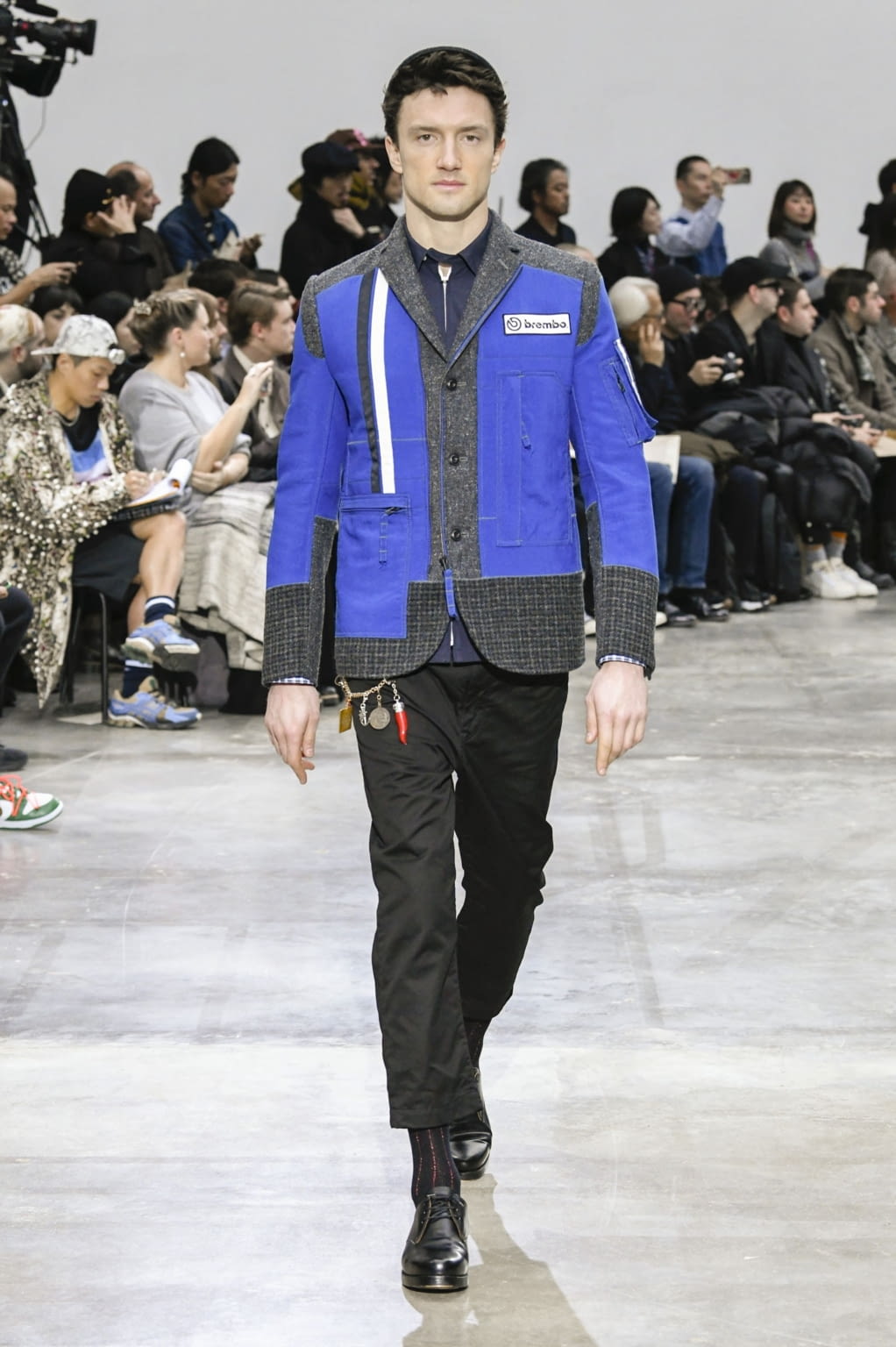 Fashion Week Paris Fall/Winter 2020 look 15 from the Junya Watanabe collection menswear