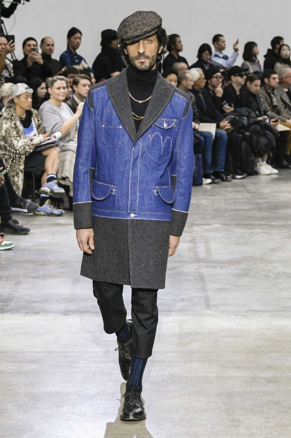 Fashion Week Paris Fall/Winter 2020 look 28 de la collection Junya Watanabe menswear