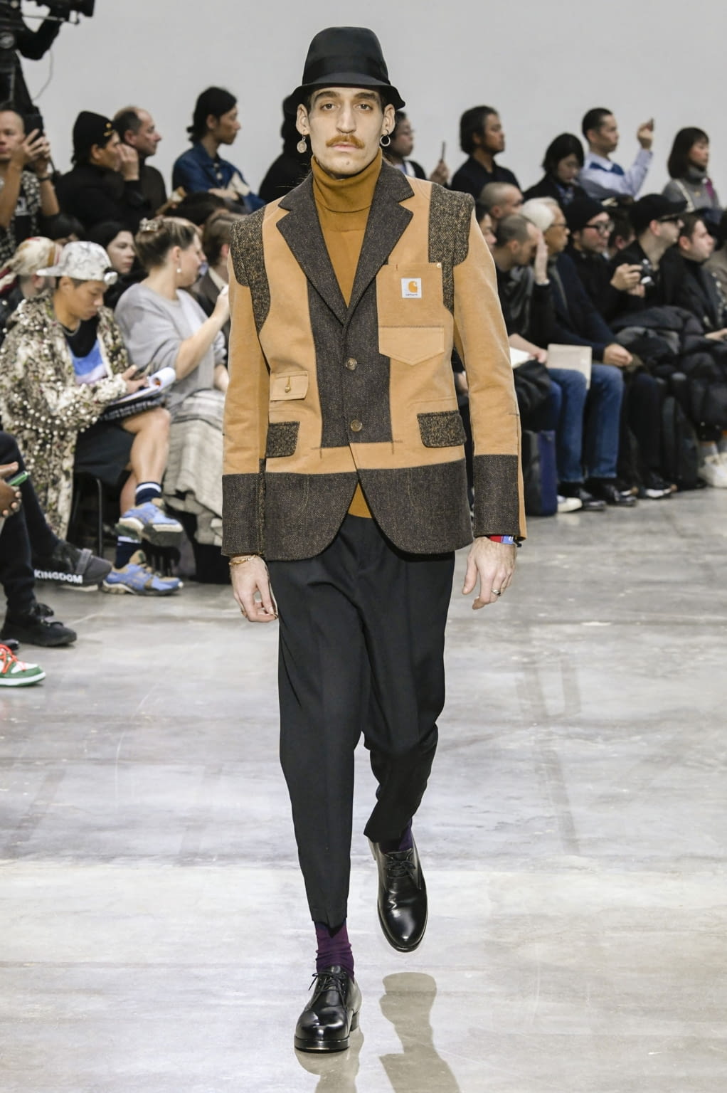 Fashion Week Paris Fall/Winter 2020 look 29 from the Junya Watanabe collection menswear