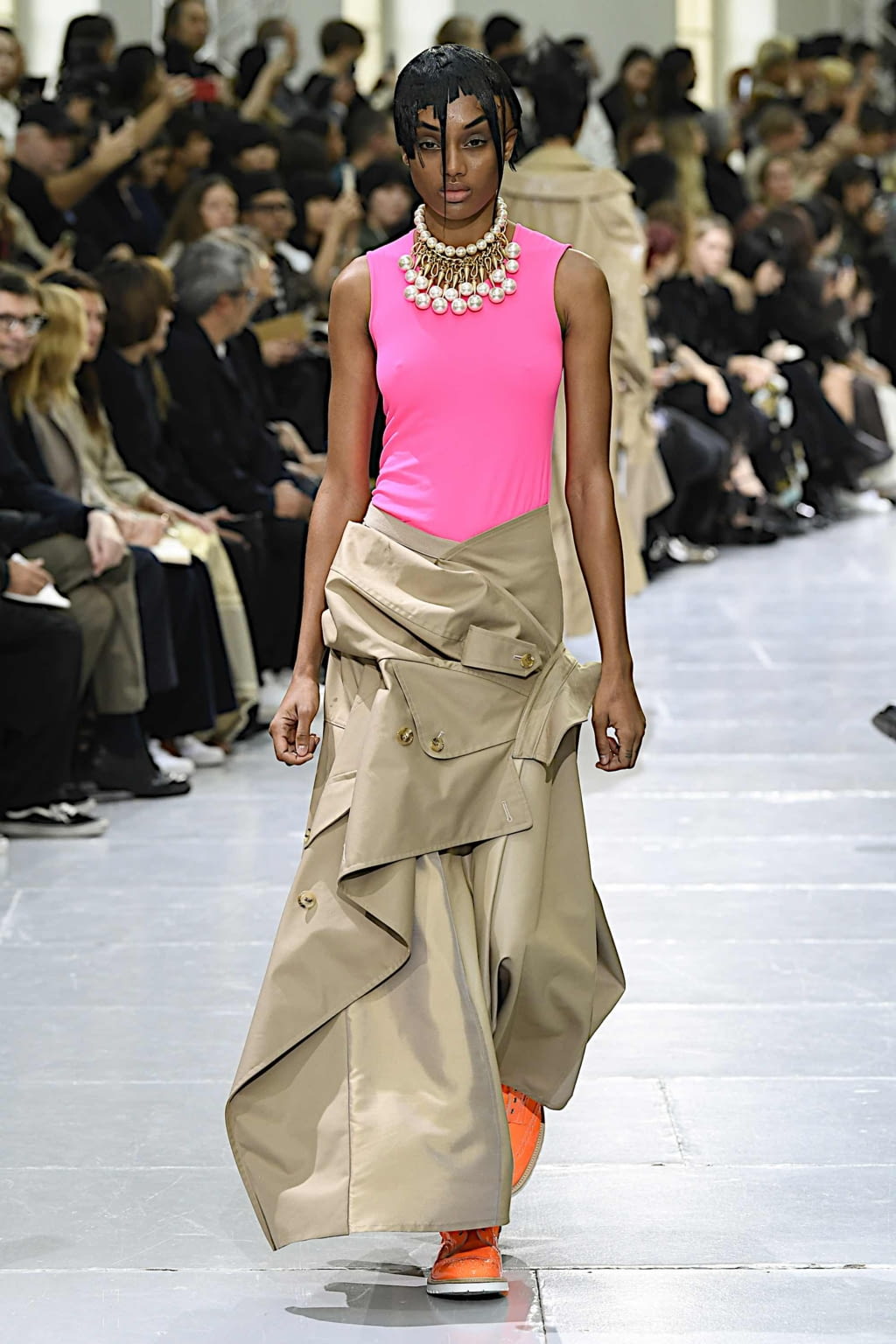 Fashion Week Paris Spring/Summer 2020 look 6 de la collection Junya Watanabe womenswear