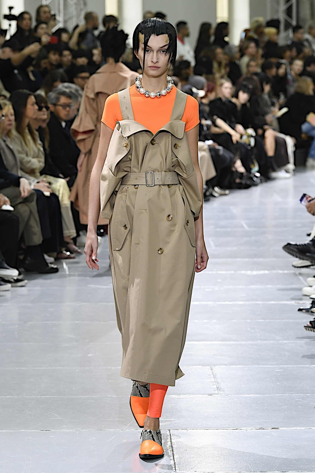 Fashion Week Paris Spring/Summer 2020 look 14 from the Junya Watanabe collection womenswear