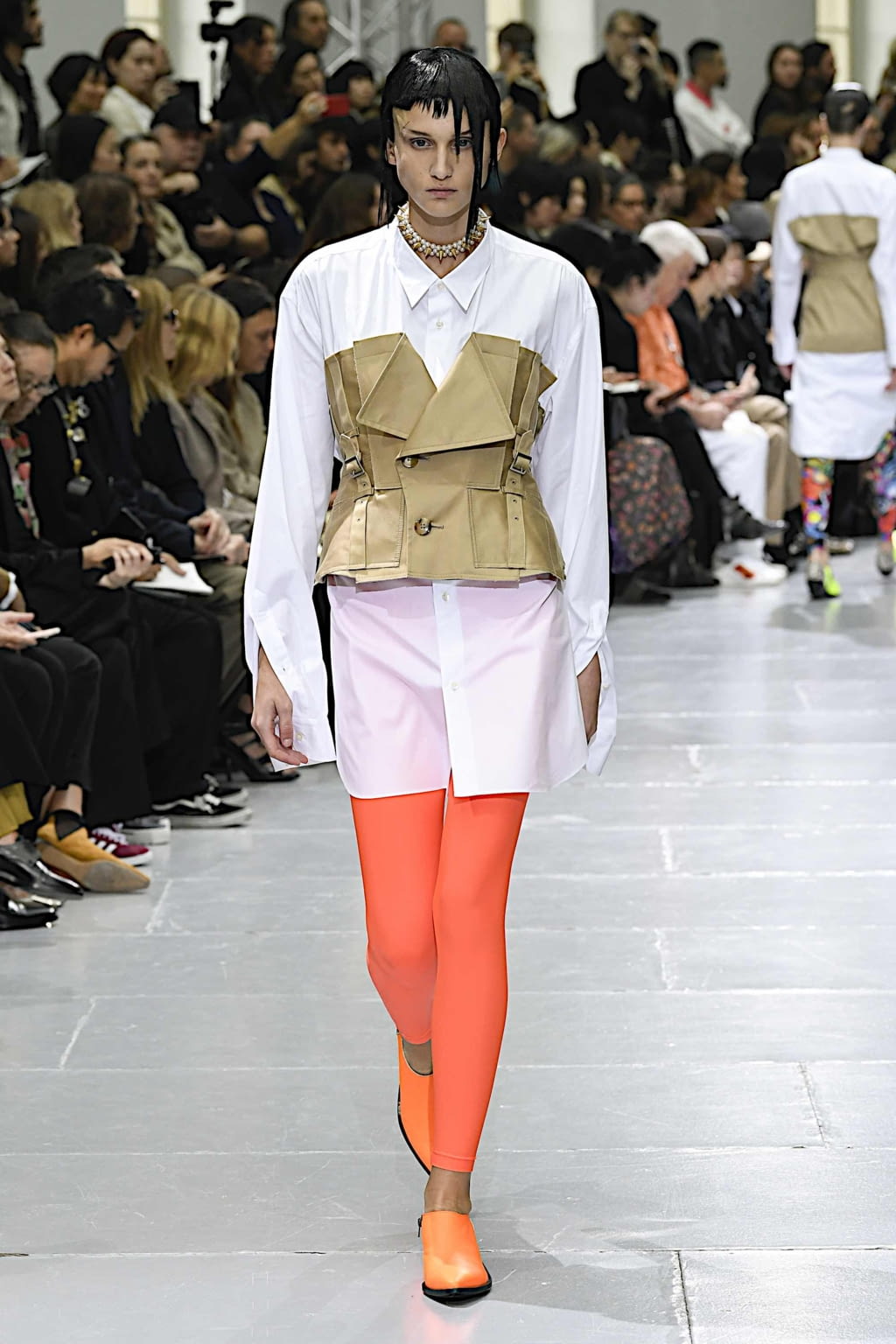 Fashion Week Paris Spring/Summer 2020 look 24 from the Junya Watanabe collection womenswear
