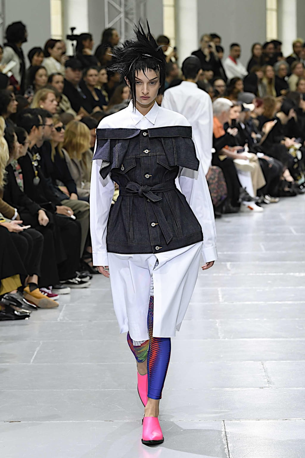 Fashion Week Paris Spring/Summer 2020 look 26 from the Junya Watanabe collection womenswear
