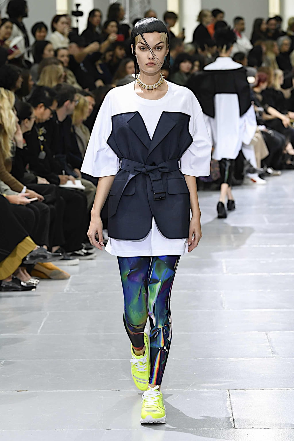 Fashion Week Paris Spring/Summer 2020 look 29 from the Junya Watanabe collection womenswear