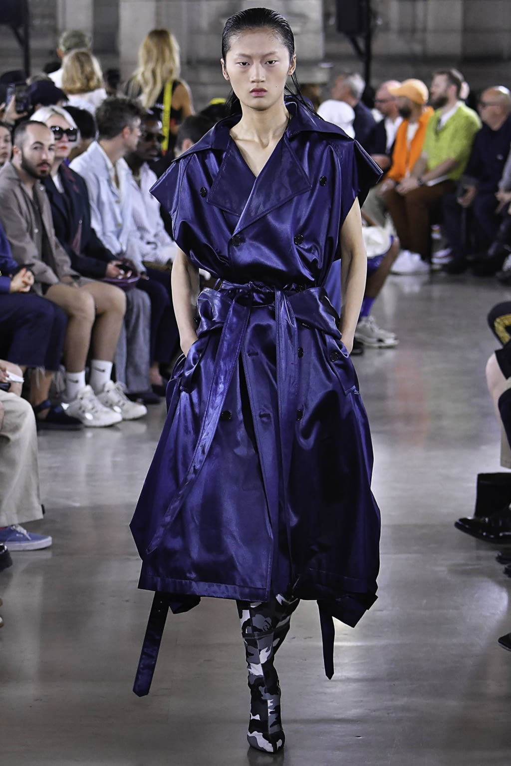 Fashion Week Paris Spring/Summer 2020 look 37 from the Juun.J collection 男装