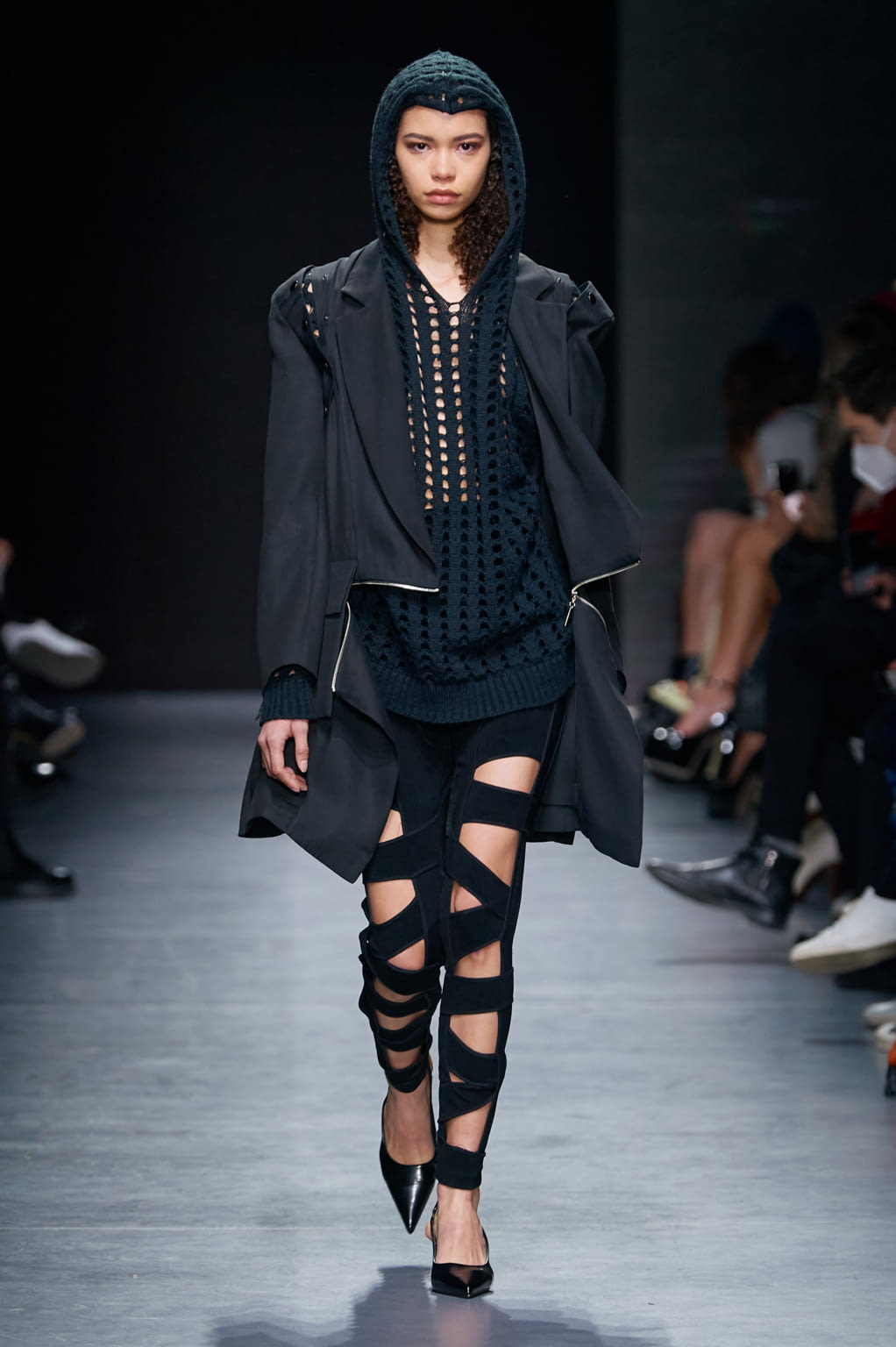 Fashion Week Milan Fall/Winter 2022 look 23 from the BUDAPEST SELECT collection womenswear