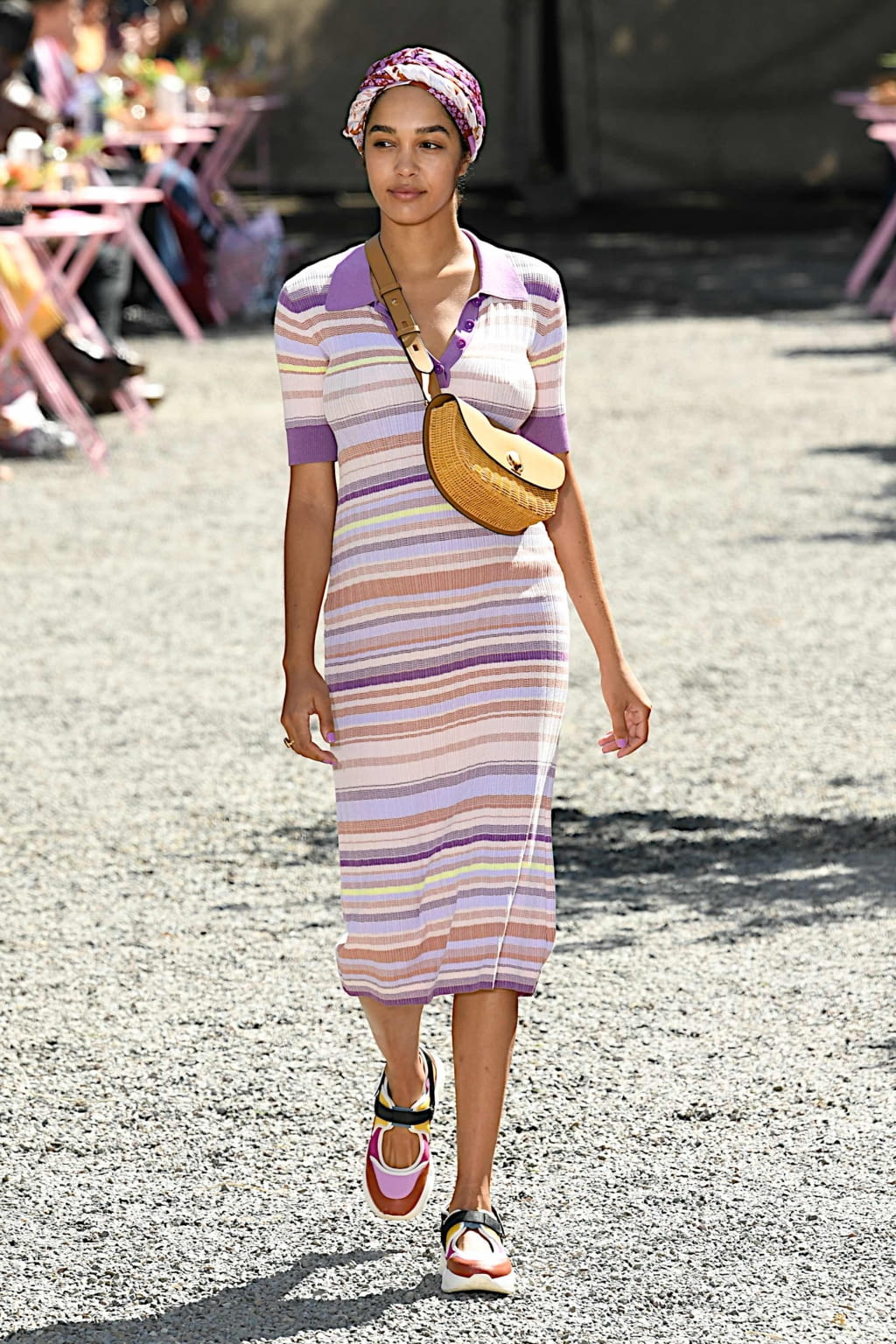 Fashion Week New York Spring/Summer 2020 look 12 from the Kate Spade New York collection womenswear