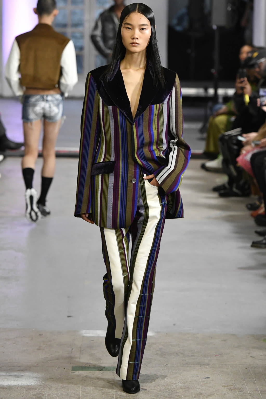 Fashion Week Paris Fall/Winter 2022 look 7 from the Kenneth Ize collection womenswear