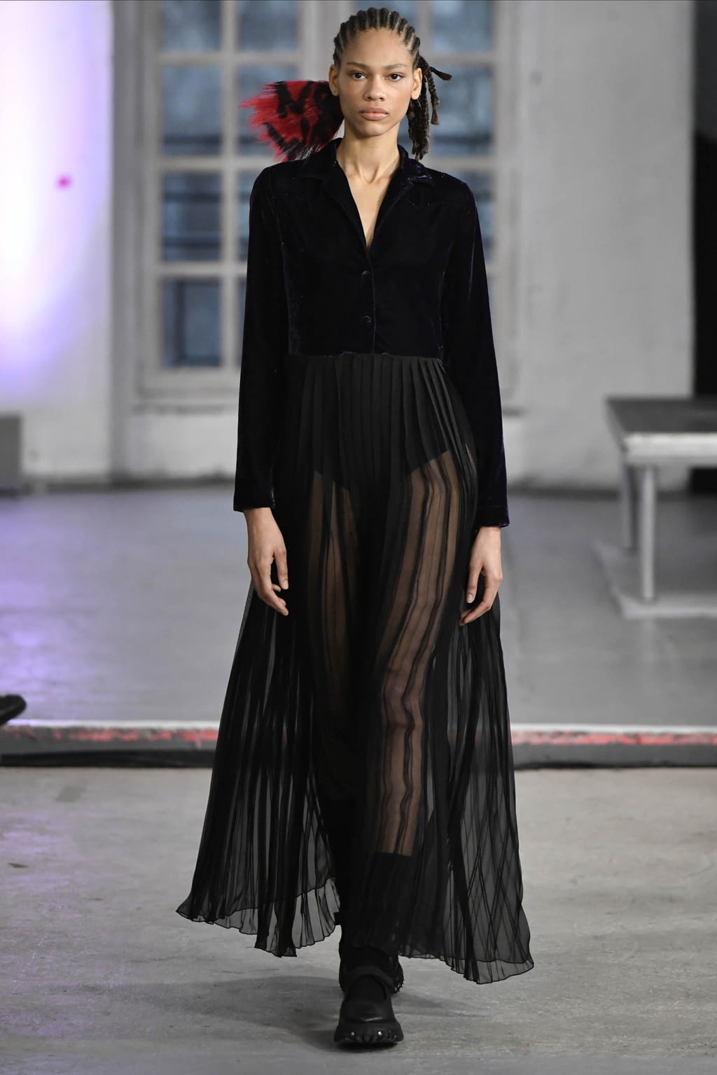 Fashion Week Paris Fall/Winter 2022 look 20 from the Kenneth Ize collection 女装